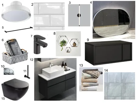 Bathroom sample board Interior Design Mood Board by DaniëlleVeggieVamp on Style Sourcebook