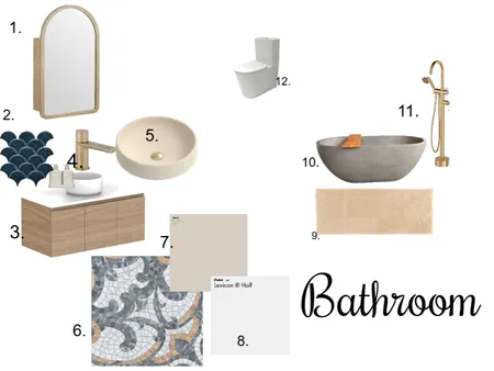 bathroom Interior Design Mood Board by JulesAAJ on Style Sourcebook