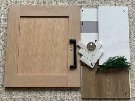 Material Board 1: IDI Module 11 Interior Design Mood Board by Smedeiros77 on Style Sourcebook