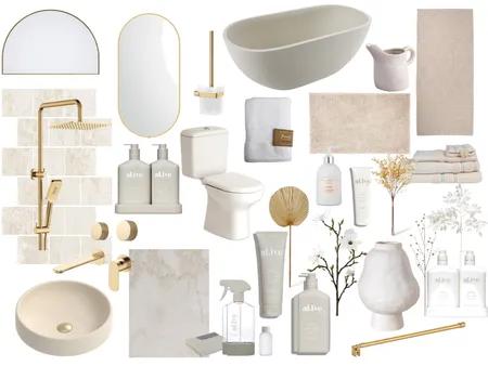 Bathroom for VET Interior Design Mood Board by Hannah on Style Sourcebook