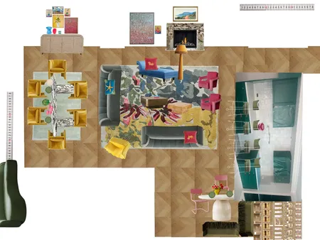 Great Room Space Planning Scale Interior Design Mood Board by dl2407 on Style Sourcebook