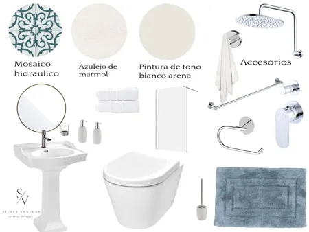 Moodboard bano Interior Design Mood Board by silviavenegas on Style Sourcebook