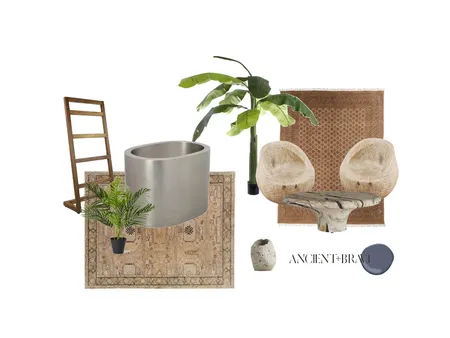 Ancient + Brave: Courtyard Interior Design Mood Board by alex@firecrackerworks.com on Style Sourcebook