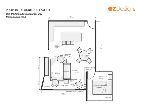Proposed Layout Donna Margetts Interior Design Mood Board by Oz Design on Style Sourcebook