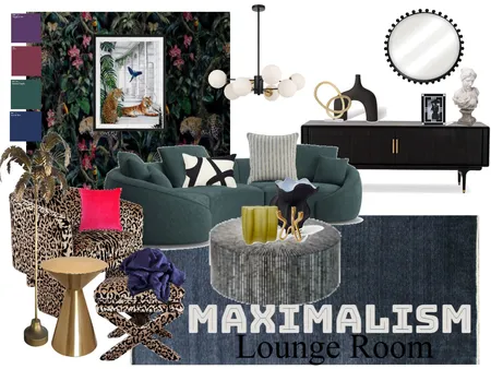 Maximalism Sample Board Interior Design Mood Board by haileyfazzino on Style Sourcebook