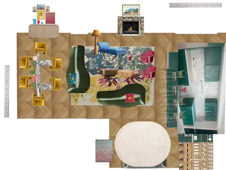 Great Room Space Planning Scale Interior Design Mood Board by dl2407 on Style Sourcebook