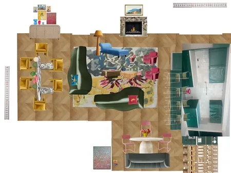 Great Room Space Planning Scale Interior Design Mood Board by dl2407 on Style Sourcebook