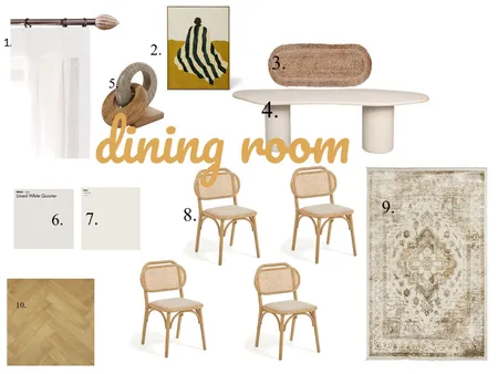 dining room Interior Design Mood Board by emmamoignard on Style Sourcebook