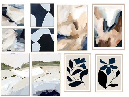 61 albert street, holland park -  art options Interior Design Mood Board by tlaws on Style Sourcebook