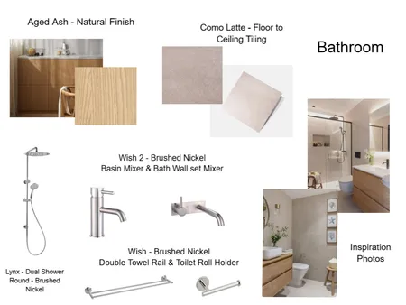 Bathroom - Brushed Nickel Interior Design Mood Board by Chelsea Fraser on Style Sourcebook