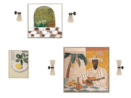 Lounge Dining Artworks Interior Design Mood Board by Savannah Interior Design on Style Sourcebook