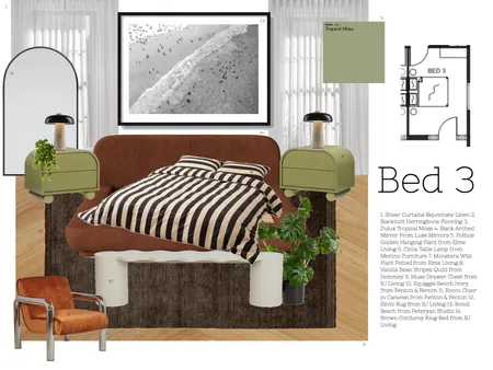 Bedroom Sample Board Interior Design Mood Board by Faith Christine on Style Sourcebook