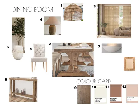 Scandi Hamptons dining room (sample board) Interior Design Mood Board by Chloe Cheverton on Style Sourcebook