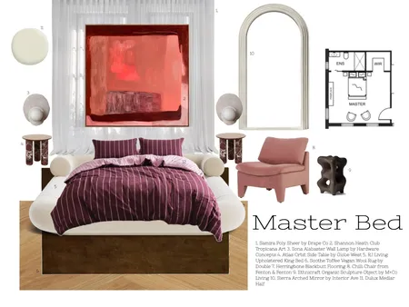 Master Sample Board Interior Design Mood Board by Faith Christine on Style Sourcebook