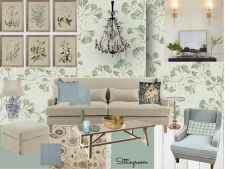 Ebrahim Sitting Room 1 Interior Design Mood Board by Georgie Webber Interiors on Style Sourcebook