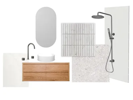 Powder Room Bathroom Interior Design Mood Board by thorsheabuild on Style Sourcebook