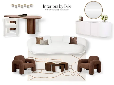 Brown Interior Design Mood Board by Interiors by Brie on Style Sourcebook