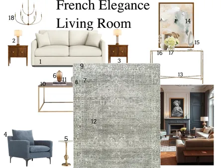 French elegance living room new with tags Interior Design Mood Board by smoeen on Style Sourcebook