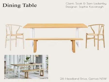 Dining Table - Design 1 Interior Design Mood Board by Sophie Kavanagh on Style Sourcebook