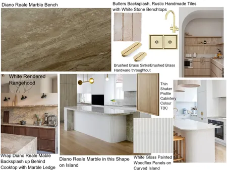 Reid Monty Kitchen Interior Design Mood Board by staged design on Style Sourcebook