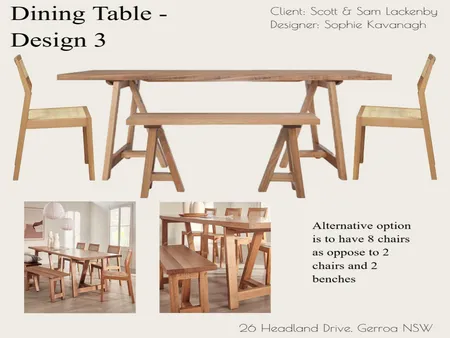 Dining Table - Design 3 Interior Design Mood Board by Sophie Kavanagh on Style Sourcebook