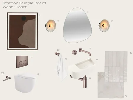 Wash Closet Interior Design Mood Board by Gabby.cordina on Style Sourcebook