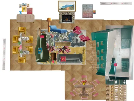 Great Room Space Planning Scale Interior Design Mood Board by dl2407 on Style Sourcebook