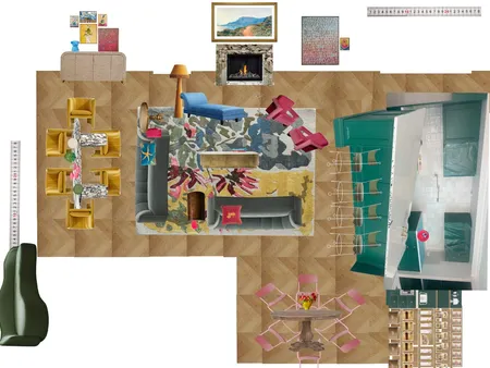 Great Room Space Planning Scale Interior Design Mood Board by dl2407 on Style Sourcebook
