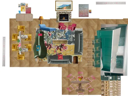 Great Room Space Planning Scale Interior Design Mood Board by dl2407 on Style Sourcebook