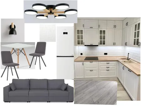 Кухня однюшка 2 Interior Design Mood Board by Аленушка on Style Sourcebook