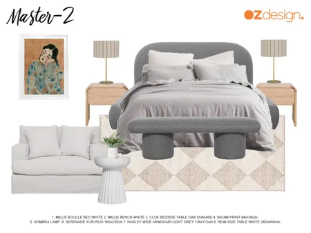Master Bedrooom2 - Maree Ratcliffe Interior Design Mood Board by Oz Design Furniture on Style Sourcebook