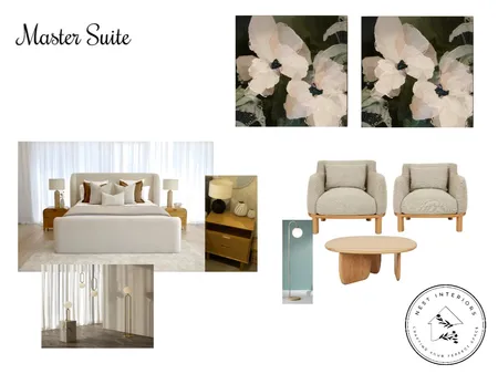 Master Suite Interior Design Mood Board by Nest Interiors on Style Sourcebook