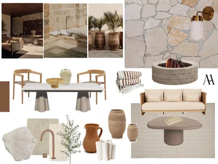 Outdoor Living - Clients Interior Design Mood Board by AVALYN HOUSE on Style Sourcebook