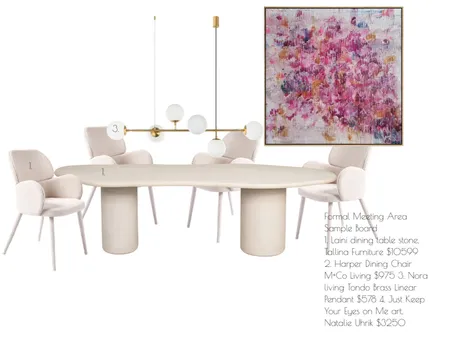 Design Studio Meeting Room Interior Design Mood Board by houseofrein on Style Sourcebook