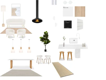Japandi Kitchen v2_1 Interior Design Mood Board by viola.silec on Style Sourcebook