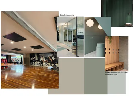 The Gap Fitness Room Interior Design Mood Board by House of Cove on Style Sourcebook