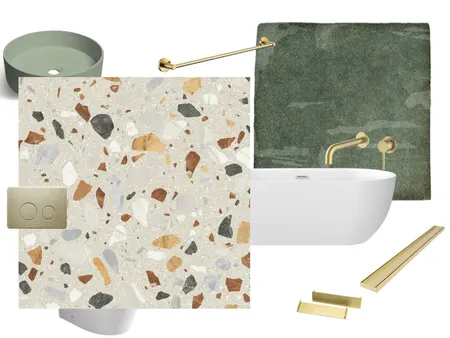 Complete Bathroom Package - The Block 2023 Eliza & Liberty Main Bathroom Interior Design Mood Board by elcharmo@gmail.com on Style Sourcebook