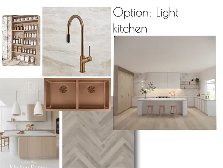 Option Light Kitchen Interior Design Mood Board by SONDRAZ on Style Sourcebook