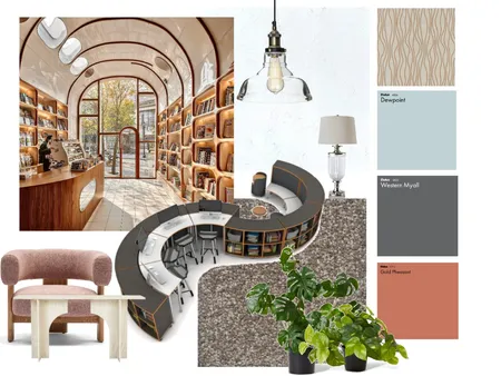 Library Interior Design Mood Board by Ushashi04 on Style Sourcebook