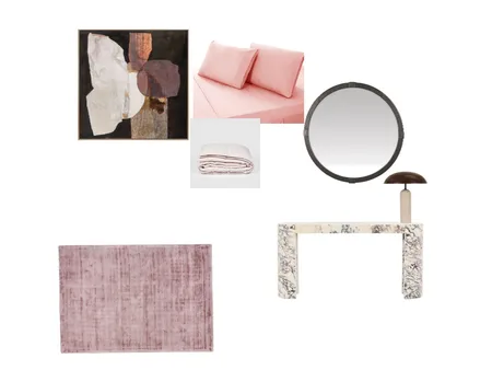 Main Bed Interior Design Mood Board by WabiSabi Co. on Style Sourcebook