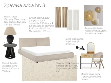 Spavaća soba br.3 Interior Design Mood Board by acikovic on Style Sourcebook