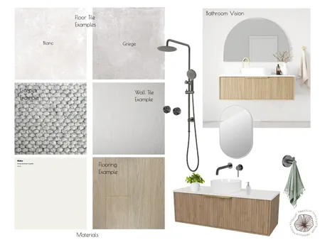 Salamander Way Bathroom Interior Design Mood Board by Michelle Canny Interiors on Style Sourcebook