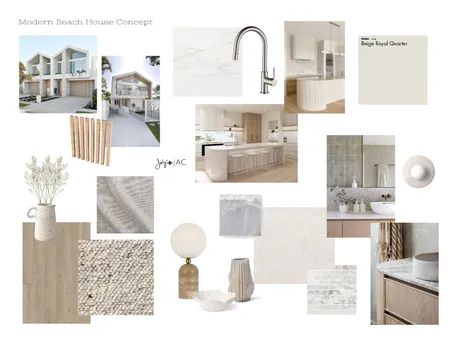 Modern Beach House Concept Interior Design Mood Board by Jas and Jac on Style Sourcebook