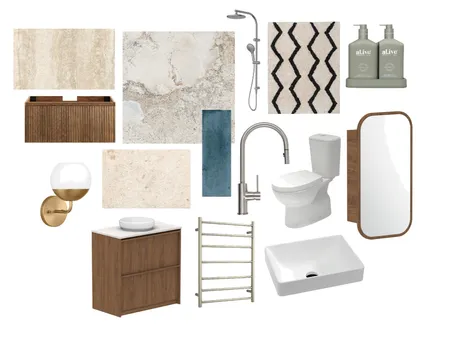 Ensuite Interior Design Mood Board by alexandrajean on Style Sourcebook