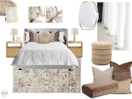 Upper Kedron Guest Bed Interior Design Mood Board by Eliza Grace Interiors on Style Sourcebook