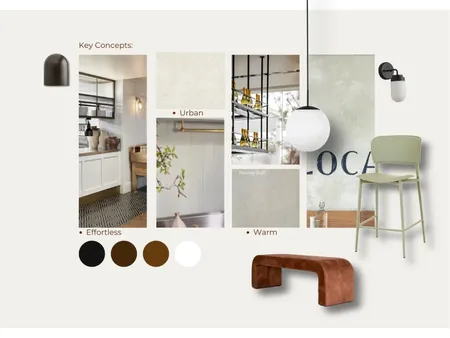Thai House Bar Interior Design Mood Board by K A N L A    P E R L A on Style Sourcebook