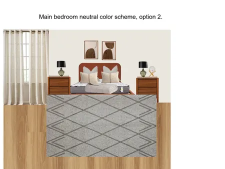 Lindies' Bedroom option 2 Interior Design Mood Board by Asma Murekatete on Style Sourcebook