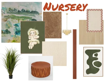 Nursery Mood Interior Design Mood Board by Madusha on Style Sourcebook