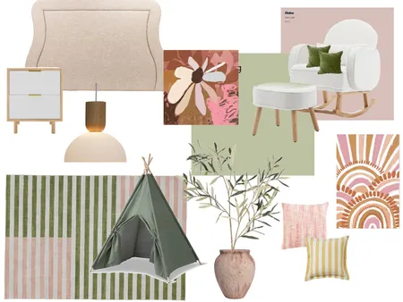 girls bedroom Interior Design Mood Board by Pauline Buchanan on Style Sourcebook