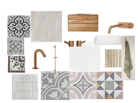 Bathroom 1 Interior Design Mood Board by lindy.macgregor@gmail.com on Style Sourcebook